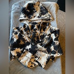 Dolls kill cropped hoodie